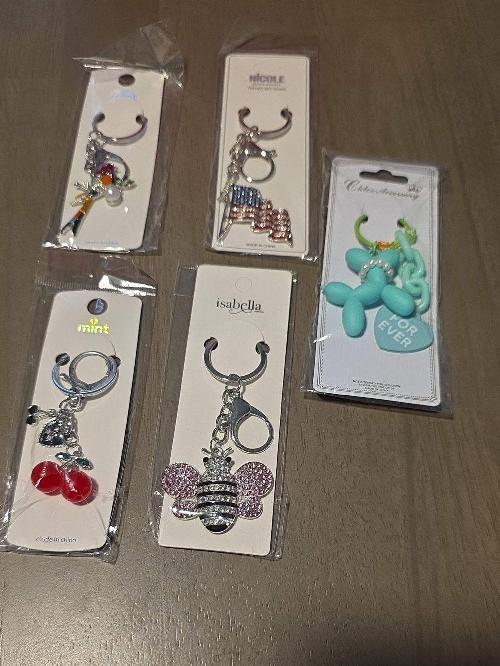 Assorted Keychain/Bag Charm